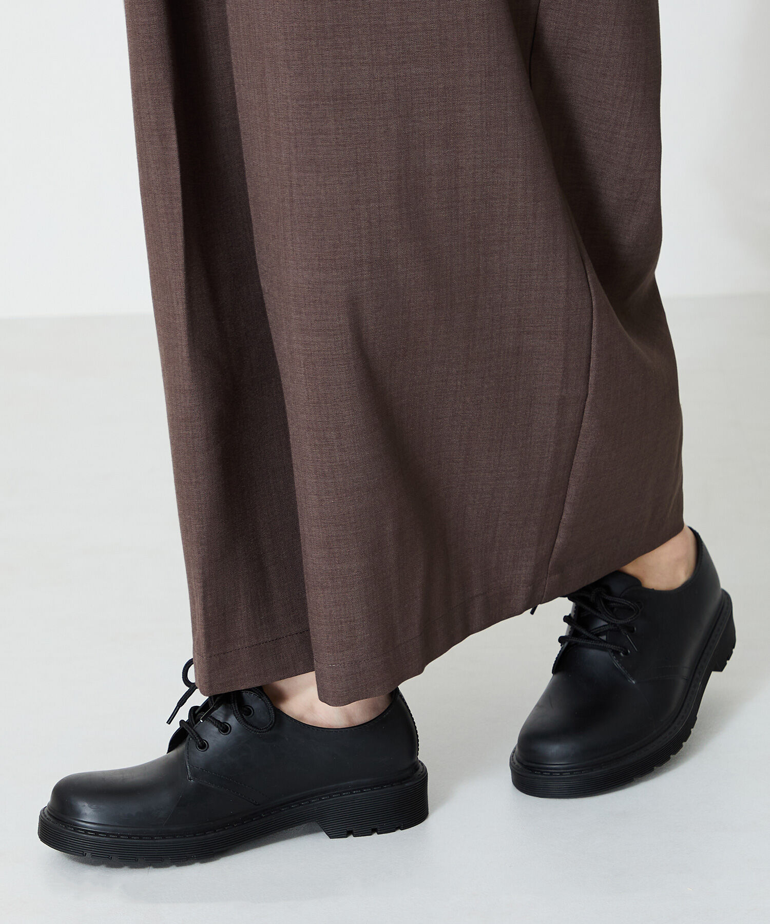 ORiental TRaffic「【防水】 タンクソール レースアップ レインシューズ /R-1022 通勤靴 晴雨兼用」|パンプス|