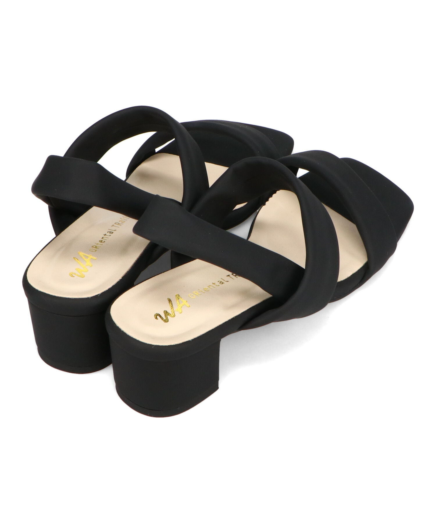 WA Oriental TRaffic「ソフトレザーダブルベルトサンダル/52208 柔らかい 人気 フィット トレンド」|サンダル|