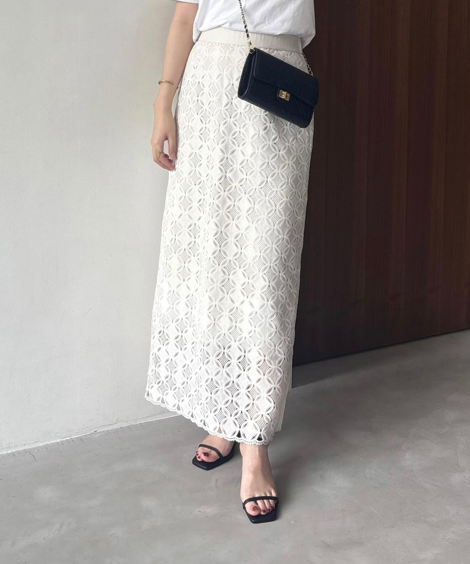 ORiental TRaffic「【WEB限定】ナローストラップヒールサンダル/31292 サンダル 人気 売れてる トレンド ヒール6.5cm」|サンダル|