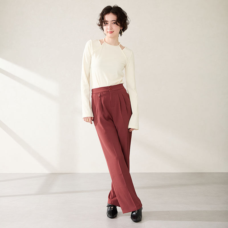 ORiental TRaffic「レースアップバブーシュパンプス/51322」|パンプス|