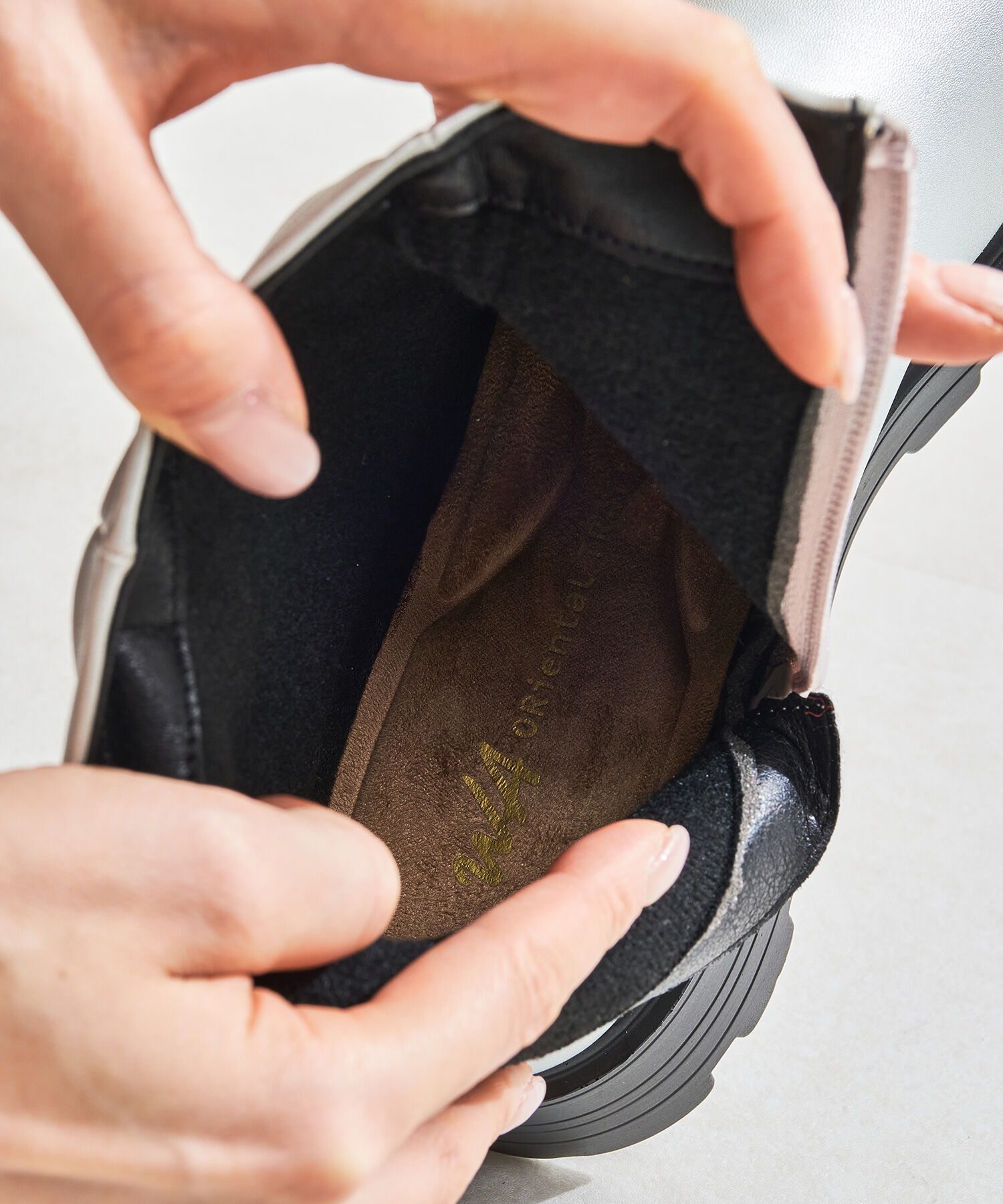 WA Oriental TRaffic「タンクソール ラウンド ショートブーツ /52409 防寒」|ショートブーツ|