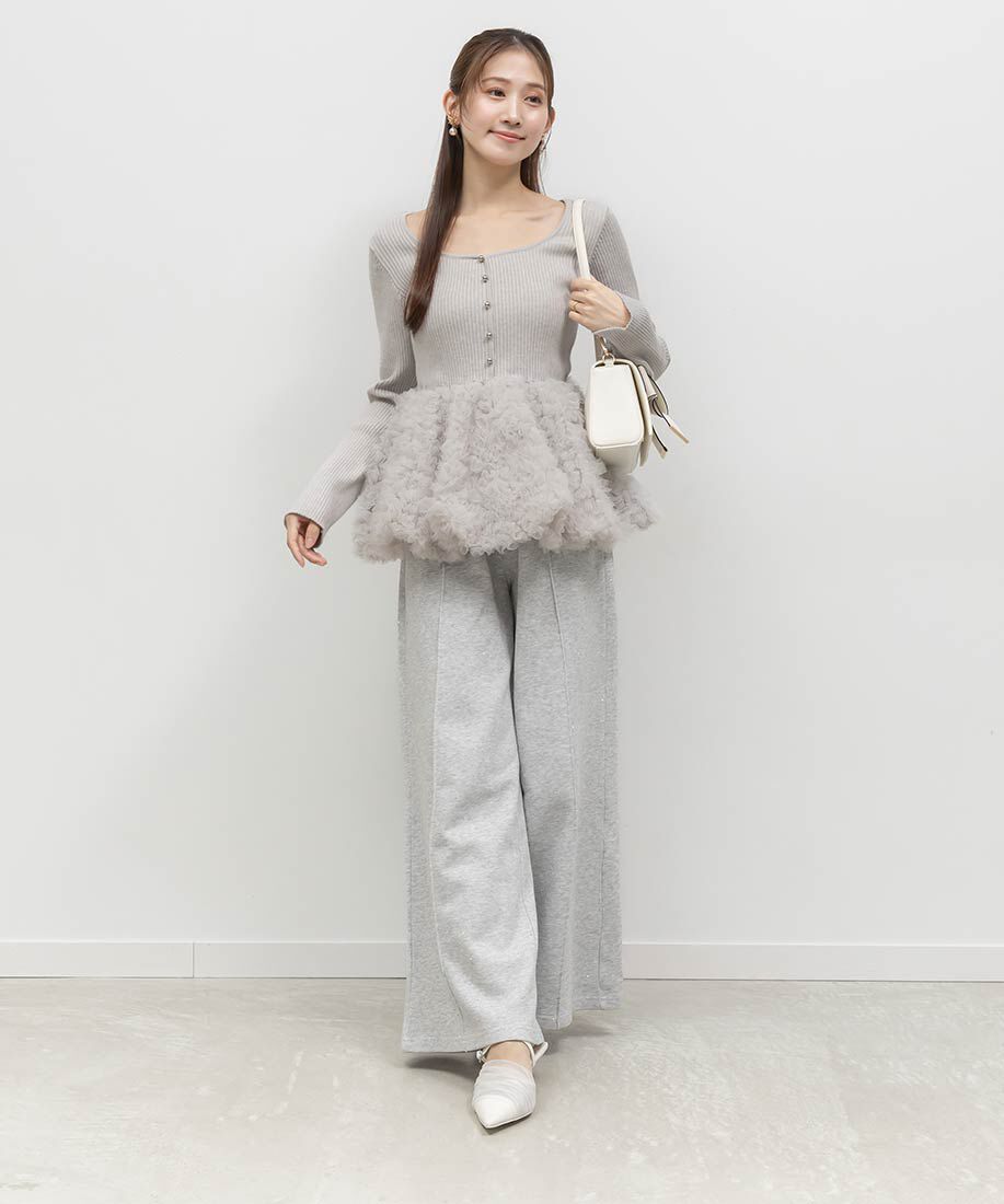  「シアーギャザーミュールパンプス」|パンプス|