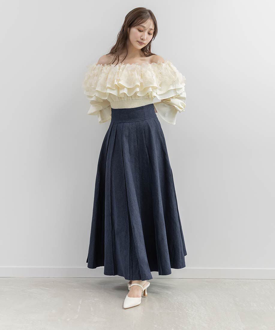  「2WAY シアーリボンミュールパンプス」|パンプス|