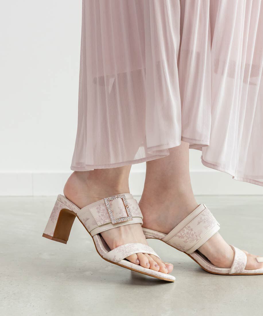  「トワルドゥジュイビジューパーツサンダル」|パンプス|