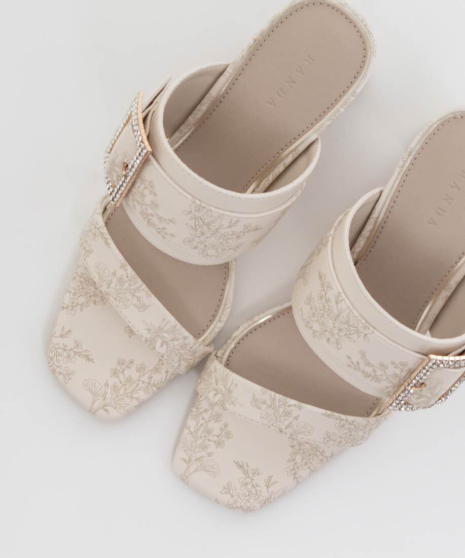  「トワルドゥジュイビジューパーツサンダル」|パンプス|