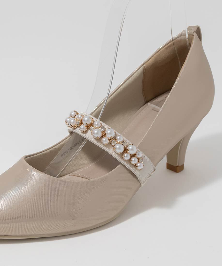  「パールビジューシューズバンド」|パンプス|
