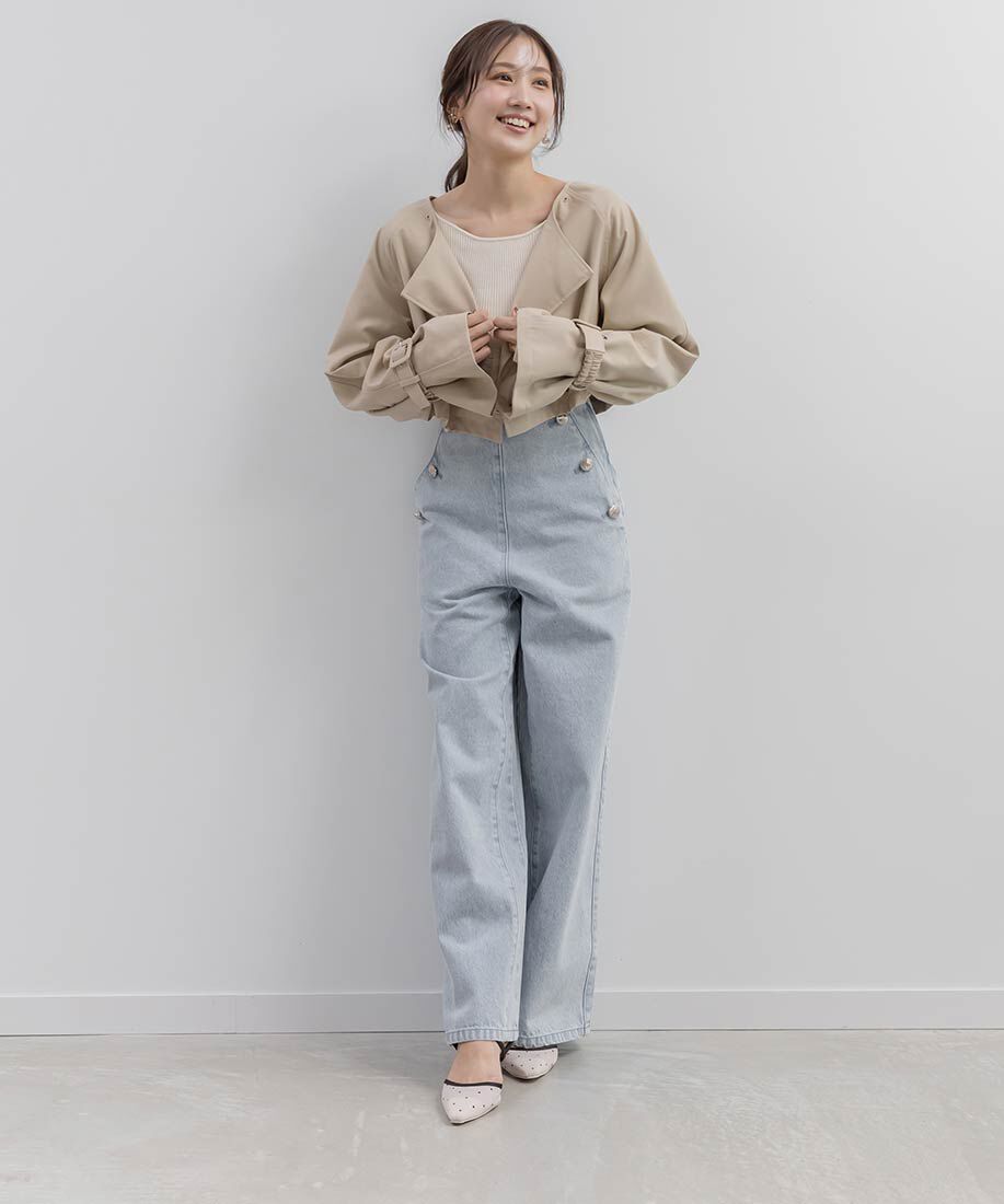  「ビジューバックルシアーミュールパンプス」|パンプス|