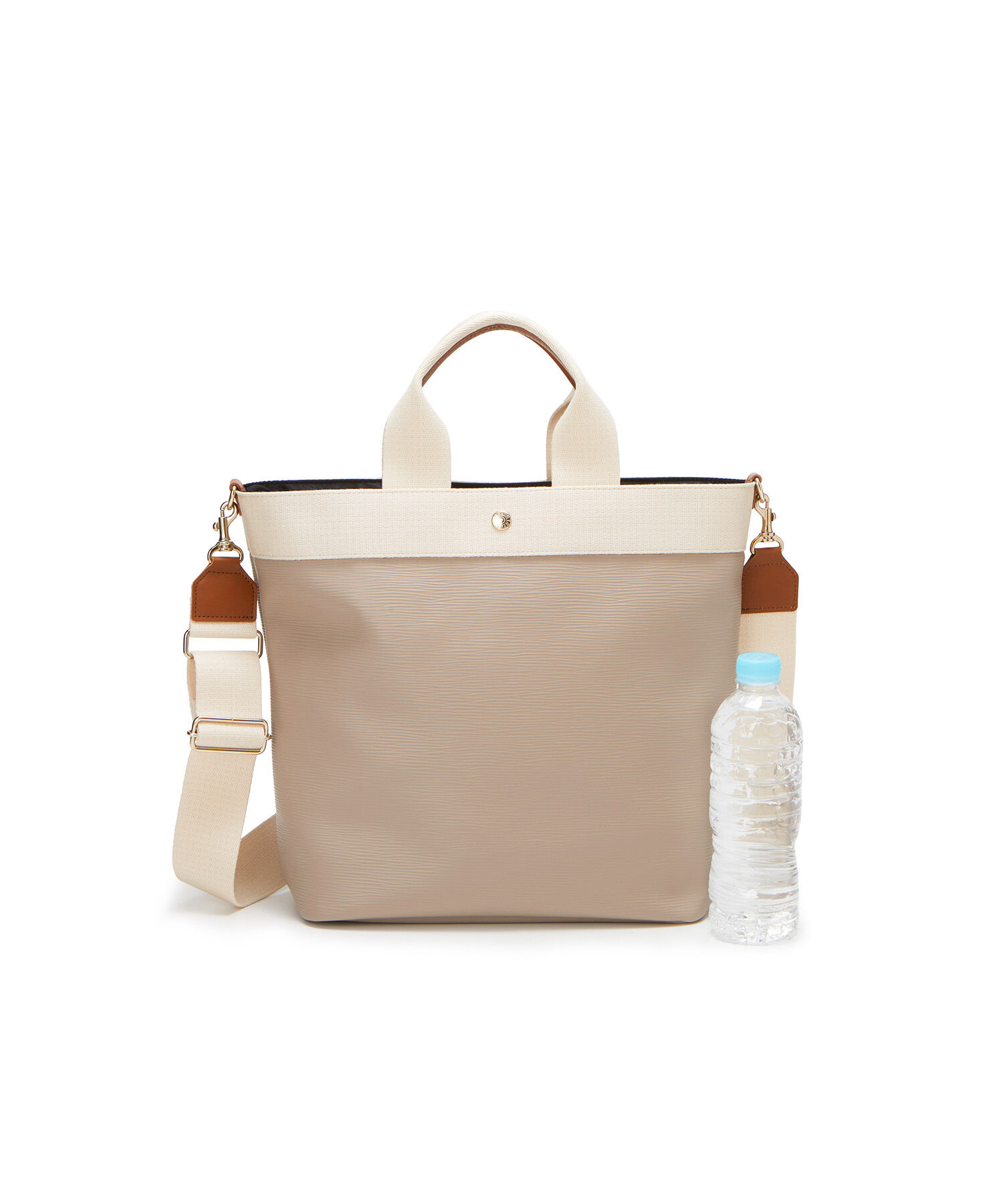 TOPKAPI BREATH「【Breath TOPKAPI】RIPPLE リプル ファスナー付 縦型 2way トートバッグ L」|トートバッグ|