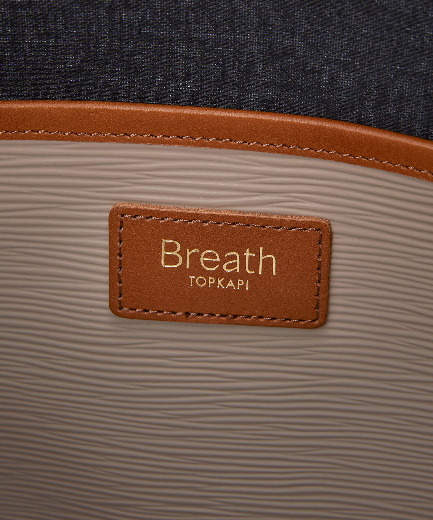 TOPKAPI BREATH「【Breath TOPKAPI】RIPPLE リプル ファスナー付 縦型 2way トートバッグ L」|トートバッグ|