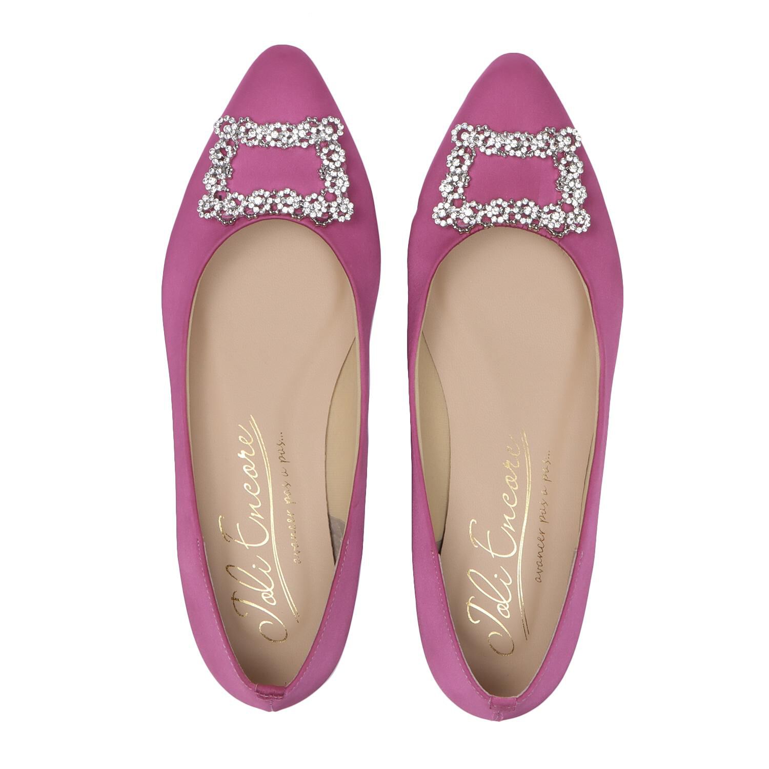 JOLI ENCORE「【JOLI ENCORE(FR)】FLAT BIJOU PUMPS」|パンプス|