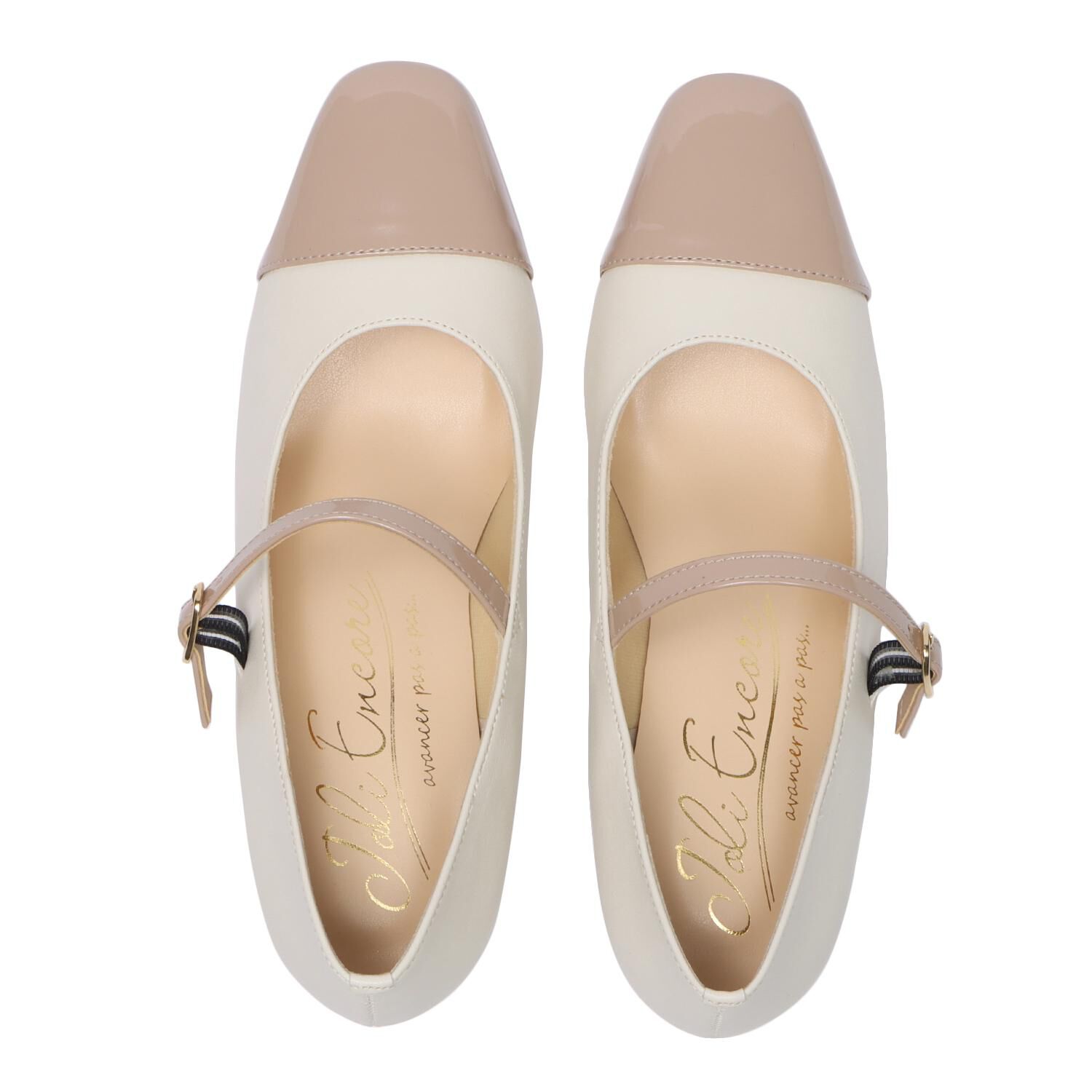 JOLI ENCORE「【JOLI ENCORE(FR)】BICOLOR PUMPS5」|パンプス|