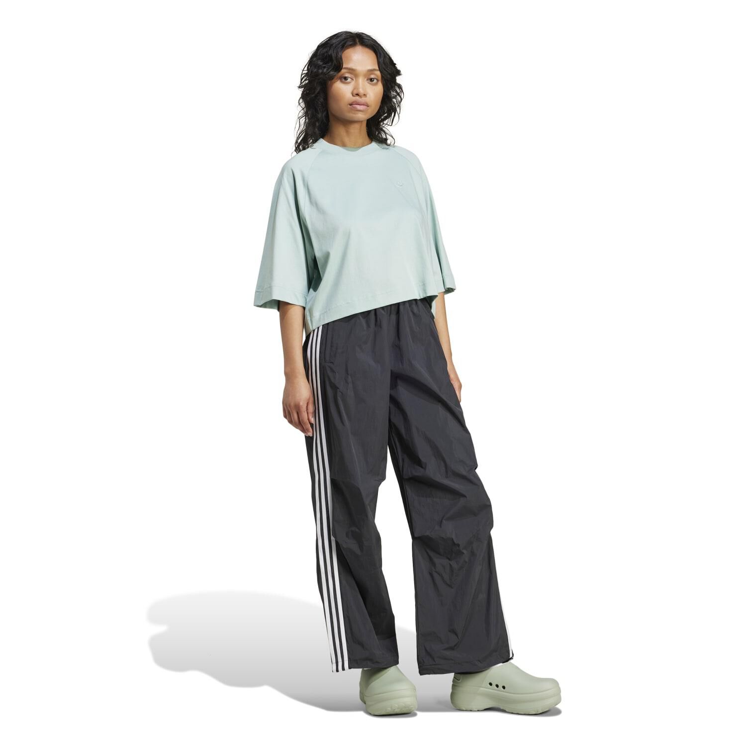 adidas「【ADIDAS ｳｪｱ】W 3ST PARA PANTS」|チノ|