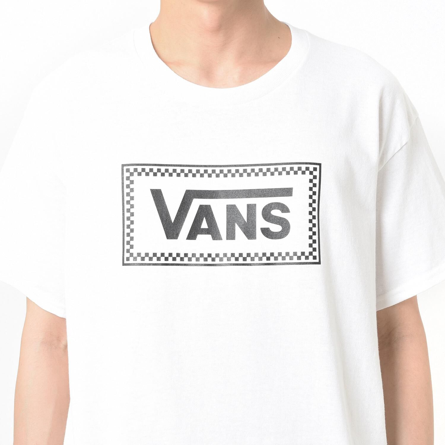 VANS「【VANSｱﾊﾟﾚﾙ(WJ)】M CHECKER BOX SS TEE」|Tシャツ・カットソー|