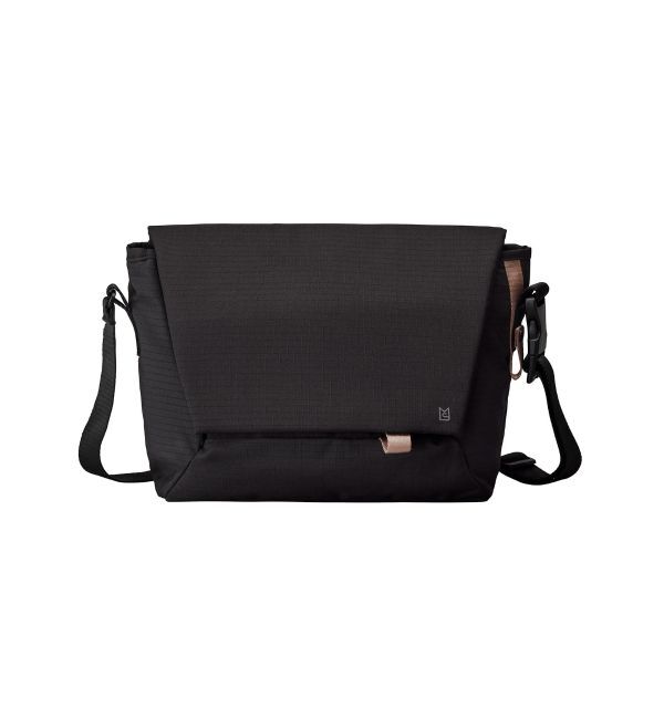 MILESTO「Hutte メッセンジャーバッグ L」|ショルダー・メッセンジャー|ブラック