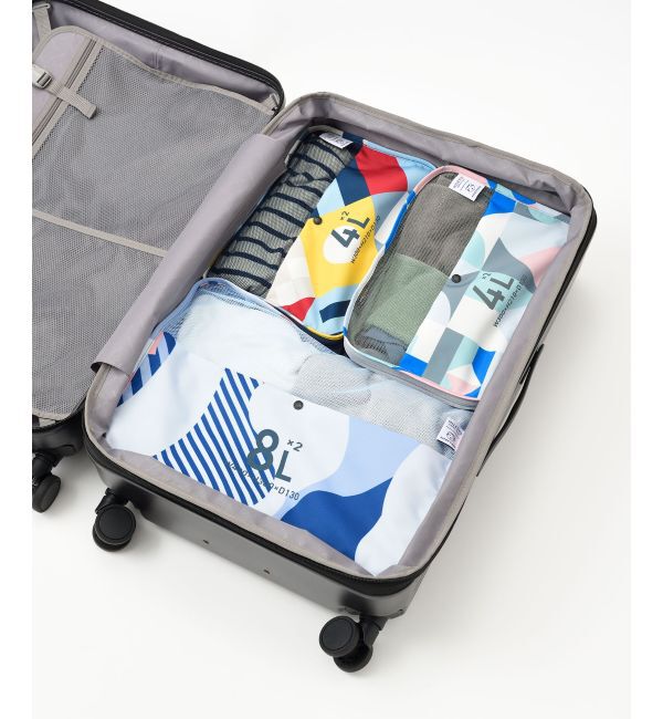 MILESTO「MILESTO&times;PAPIERTIGRE 圧縮パッキングオーガナイザー 4L&times;2」|トラベルグッズ|