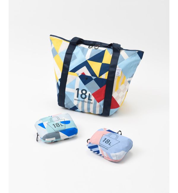 MILESTO「MILESTO&times;PAPIERTIGRE ポケッタブルトートバッグ 18L」|トートバッグ|