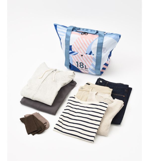 MILESTO「MILESTO&times;PAPIERTIGRE ポケッタブルトートバッグ 18L」|トートバッグ|