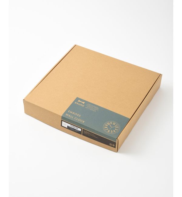 BRUNO「エンボスウォールクロック」|クロック・置時計|