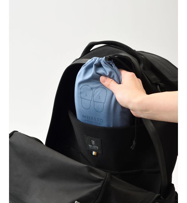 MILESTO「MILESTO UTILITY 洗える携帯スリッパ L」|トラベルグッズ|