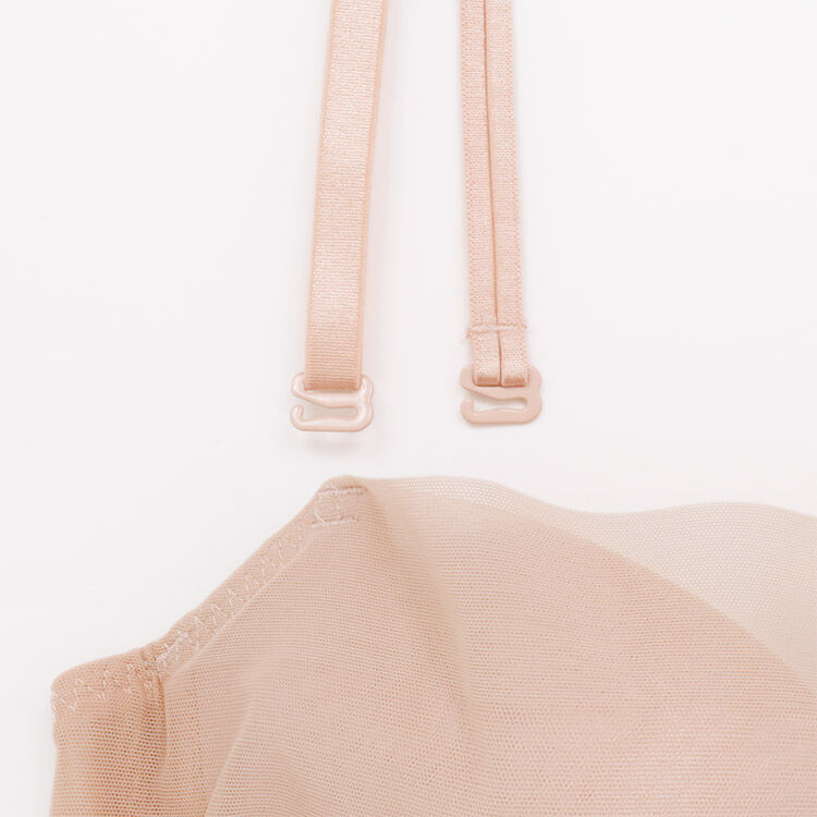 intesucre「アンテシュクレ こんなにズレないストラップレスブラ ブラジャー単品 BCDEFGカップ TBT364」|インナー|