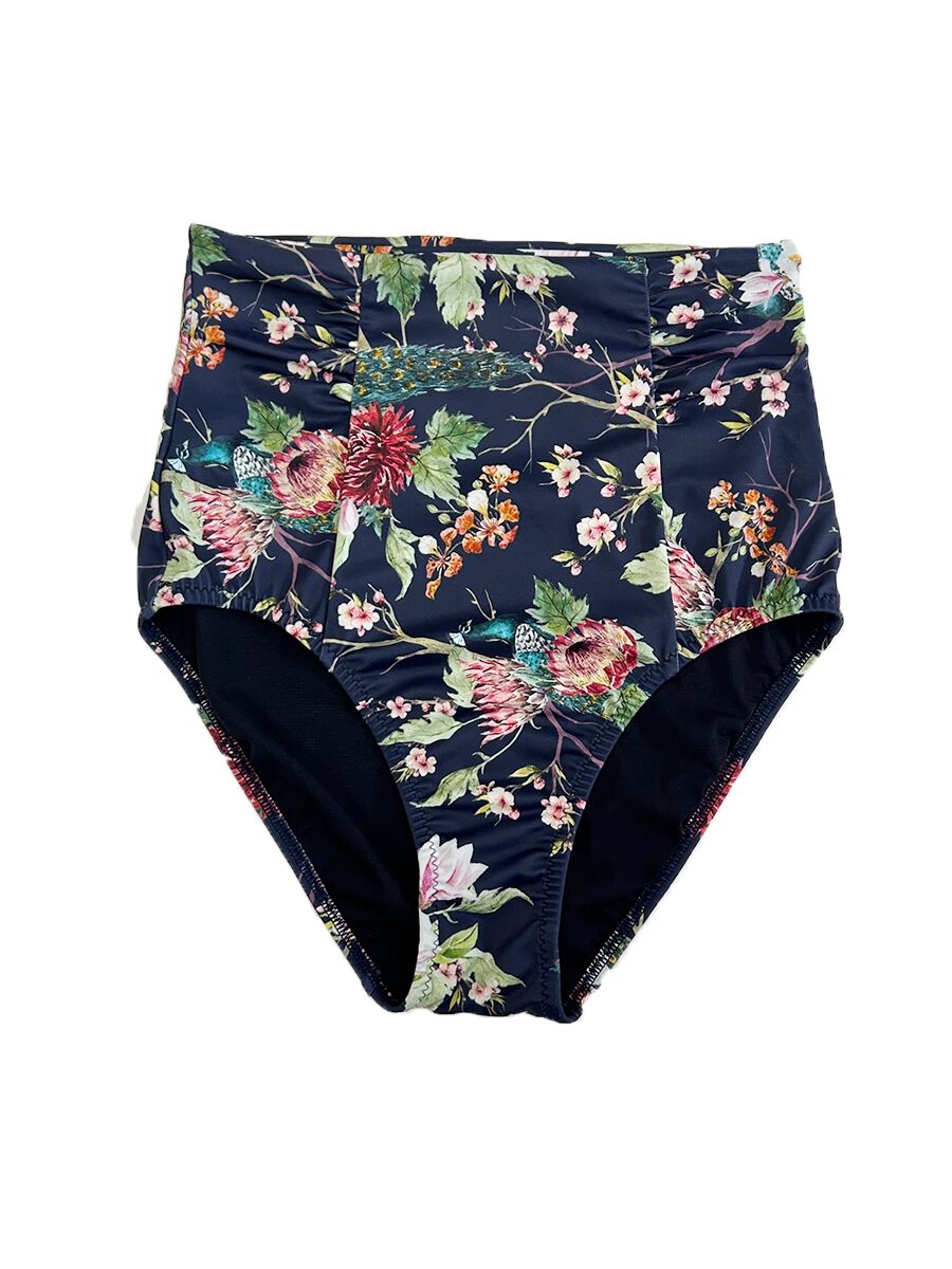 Riberce「【大人水着】ボタニカルVネックキャミソールビキニ」|ビキニ|