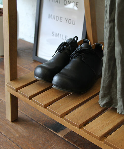  「ソフトヴィンテージ調 ハンガーラック」|トイレタリー・ランドリーグッズ|