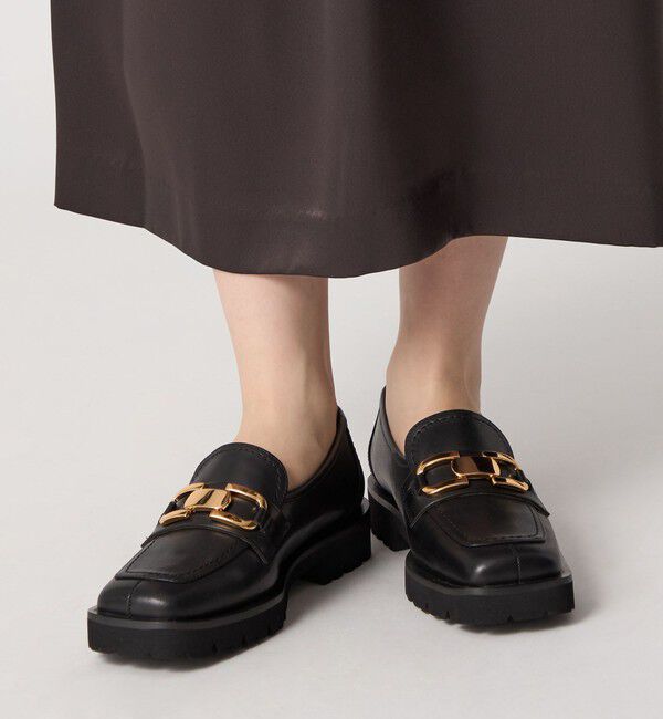 ODETTE E ODILE「ラグソールビットモカ フラット35&uarr;」|ローファー|