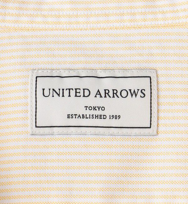 UNITED ARROWS「オーガニックコットン オックスフォード ストライプ ボタンダウン シャツ」|シャツ・ブラウス|