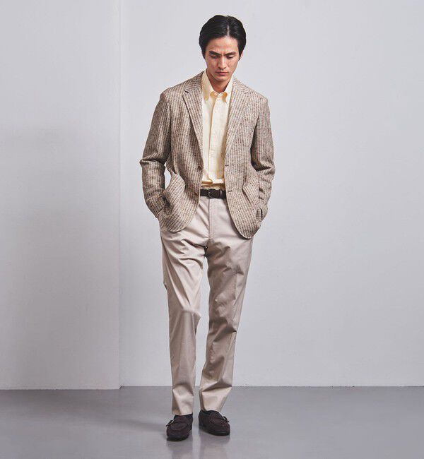 UNITED ARROWS「オーガニックコットン オックスフォード ストライプ ボタンダウン シャツ」|シャツ・ブラウス|