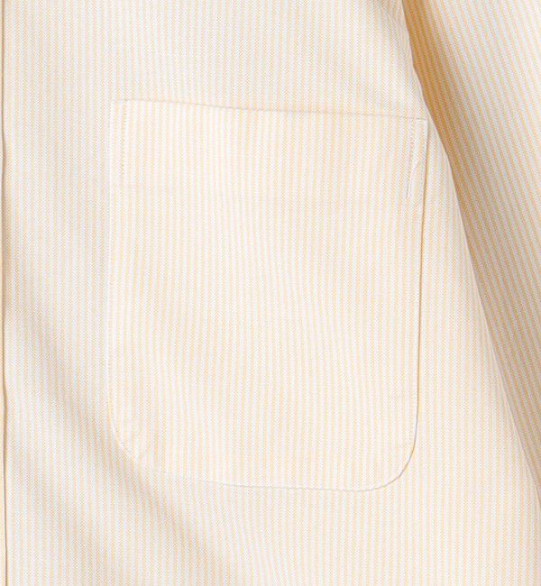 UNITED ARROWS「オーガニックコットン オックスフォード ストライプ ボタンダウン シャツ」|シャツ・ブラウス|