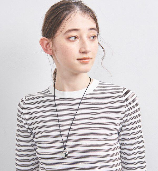 UNITED ARROWS「エッグシェイプコードネックレス」|ネックレス|