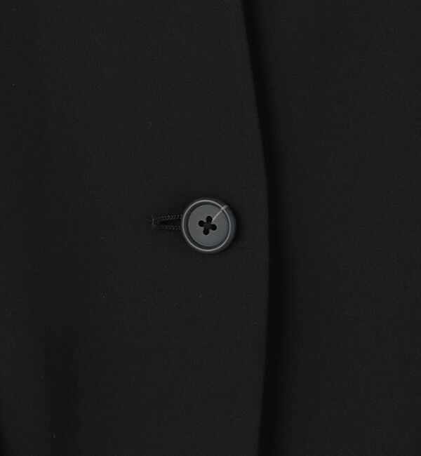 UNITED ARROWS「FEEL CLEAN Vノーカラー ジャケット」|ノーカラージャケット|