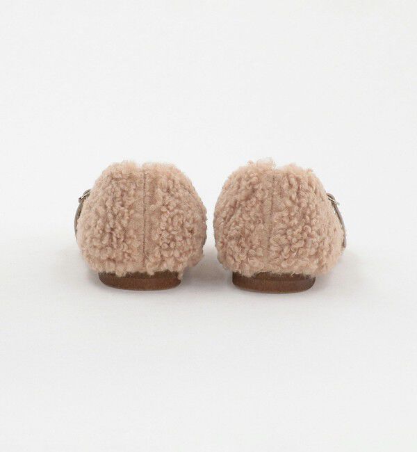 UNITED ARROWS「フェイクファー フラットパンプス」|パンプス|