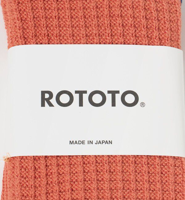 UNITED ARROWS「＜ROTOTO＞ワッフル クルーソックス」|ソックス|