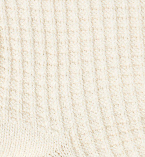 UNITED ARROWS「＜ROTOTO＞ワッフル クルーソックス」|ソックス|