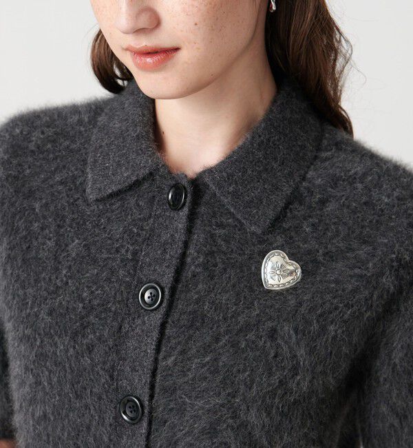 UNITED ARROWS「＜HARPO PARIS＞ハート ブローチ」|ブローチ・コサージュ|SILVER