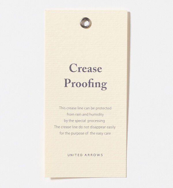 UNITED ARROWS「トロピカル ツイル サイドエクステンド ノープリーツスラックス COMFORT EASY‐MODEL ウォッシャブル 2WAY」|スラックス|