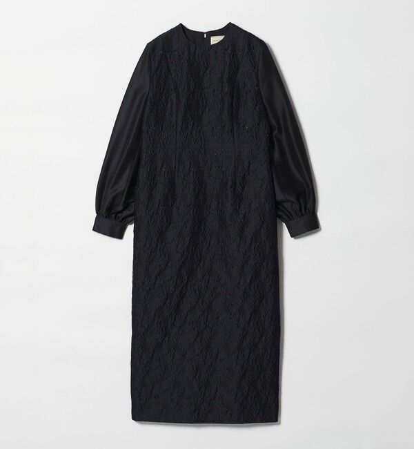 UNITED ARROWS「GISHA 2トーン ジャガード ワンピース」|ワンピース|