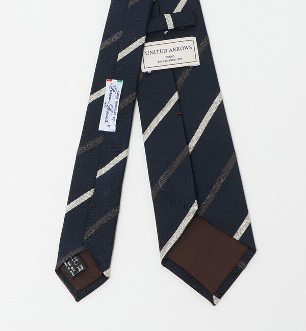 UNITED ARROWS「フォサッティ マルチストライプ ネクタイ」|ネクタイ・蝶ネクタイ|