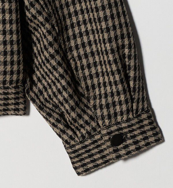 UNITED ARROWS「リネン バスケットツイル モダン トラッカージャケット」|ブルゾン・スタジャン|