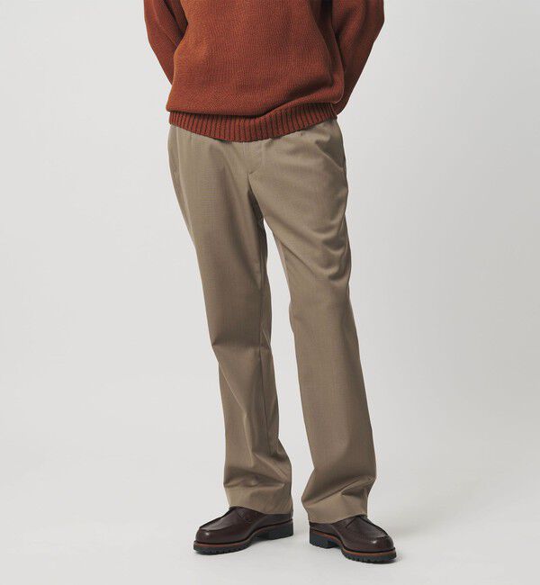 UNITED ARROWS「フォルムギャバジン モダン ストレート スラックス」|スラックス|