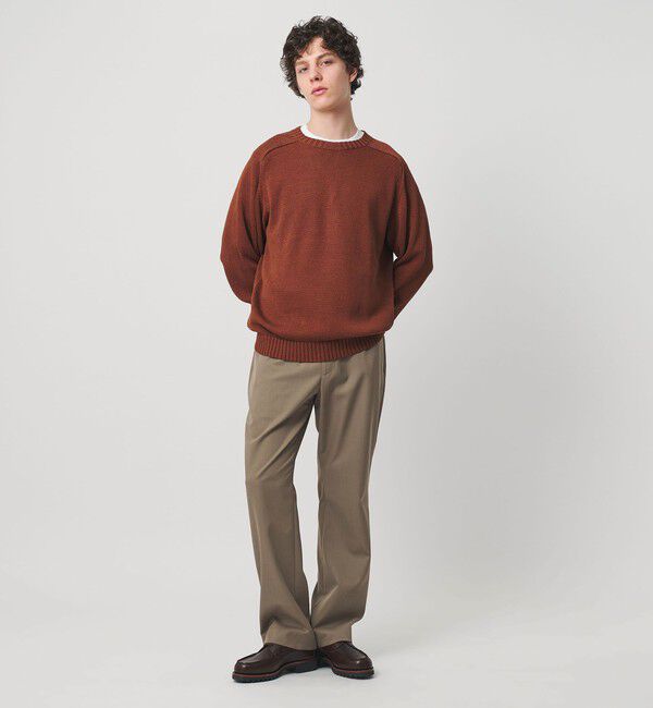 UNITED ARROWS「フォルムギャバジン モダン ストレート スラックス」|スラックス|