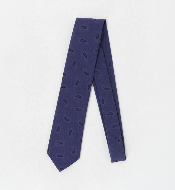 UNITED ARROWS「＜ERRICO FORMICOLA＞ペイズリー ジャガード ネクタイ」|ネクタイ・蝶ネクタイ|PURPLE