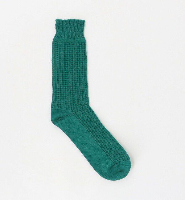 UNITED ARROWS「＜ROTOTO＞ワッフル クルーソックス」|ソックス|KELLY