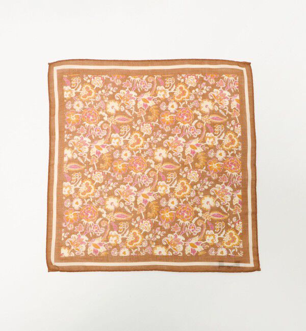 UNITED ARROWS「＜ERRICO FORMICOLA＞フラワー ポケットチーフ」|ハンカチ|