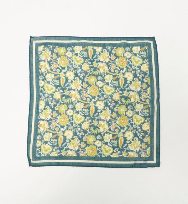 UNITED ARROWS「＜ERRICO FORMICOLA＞フラワー ポケットチーフ」|ハンカチ|