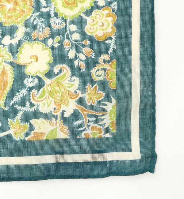 UNITED ARROWS「＜ERRICO FORMICOLA＞フラワー ポケットチーフ」|ハンカチ|