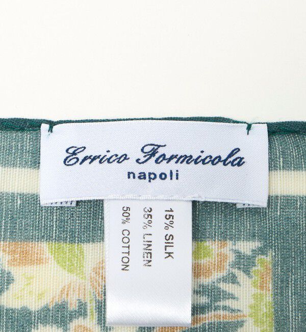 UNITED ARROWS「＜ERRICO FORMICOLA＞フラワー ポケットチーフ」|ハンカチ|