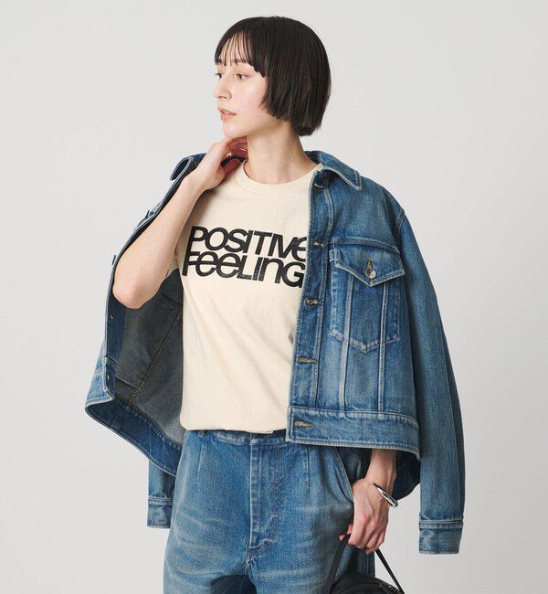 UNITED ARROWS「【別注】＜MIXTA＞POSITIVE FEELING Tシャツ NATURAL」|Tシャツ・カットソー|NATURAL