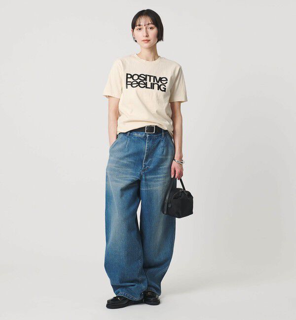 UNITED ARROWS「【別注】＜MIXTA＞POSITIVE FEELING Tシャツ NATURAL」|Tシャツ・カットソー|